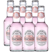 Fentimans Botanically Brewed Natural Pink Grapefruit Tonic 6 Pack, 6.7 fl oz Bottles – Premium Mixer for Cocktails & Refreshing Drinks