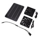 thumbnail image 2 of Kit De Ventilador De Panel Solar, Ventiladores Duales Con Energía Solar, Ahorro De Energía, Fácil De Instalar, 10 W, Para Cocina, Invernadero, Casa Para Perros, 2 of 7