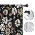 thumbnail image 4 of Blackout Kids Curtains,Pioneer Flower Floral Print Pattern Childrens Insulated Curtains Set Of 2,Bedroom Essentials,Toddler Room Decor 42"x54", 4 of 5