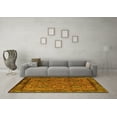 thumbnail image 3 of Ahgly Company Indoor Rectangle Persian Yellow Traditional Area Rugs, 3' x 5', 3 of 4