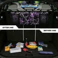 thumbnail image 4 of KUIFORTI Car Trunk Organizer and Storage, Machine Washable Purple Camo Car Backseat Organizers for SUV, Truck, MPV, Collapsible Cargo Storage Bag, Car Interior Accessories for Women, 4 of 6