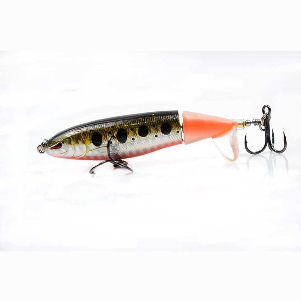 Details about   Topwater Fishing Lure Set Floating Rotating Tail Fish Hard Bait & Set A 