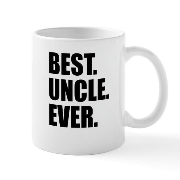 CafePress - Best Uncle Ever Mug - 11 oz Ceramic Mug - Novelty Coffee Tea Cup