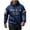 Blue, variant on Valora Men Sweatshirt Men's Hooded Sweatshirt for Winter Comfort and Everyday Wear – Double Layered Veteran Printed Hoodie for Leisure Business and International Trade Grey XL