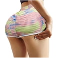thumbnail image 1 of DPTALR Women Basic Slip Bike Shorts Compression Workout Leggings Yoga Shorts Pants, 1 of 5