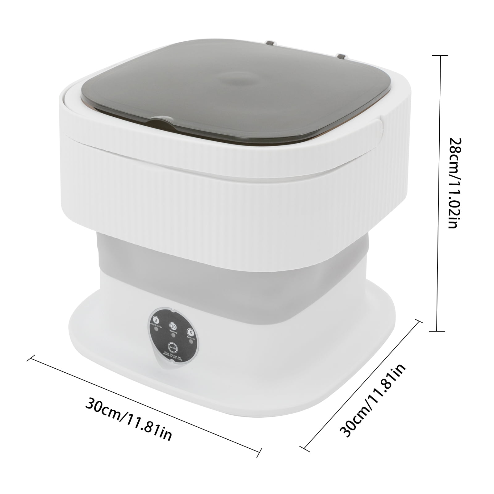 Portable Washing Machine, Foldable Washing Machine, Mini Washing Machine  For Families, Apartments, Dormitories
