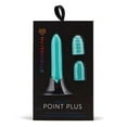 thumbnail image 3 of Nu Sensuelle Point Plus Rechargeable Bullet Vibrator, Teal, 3 of 3
