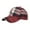 Brick Red, variant on Baseball Cap Fashion Men Women British Plaid Printed Baseball Caps Duck Tongue Caps Sun Hats Baseball Hat White One Size