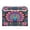 Peacock with Iridescent Tail, variant on Large Fliplid Foldable Storage Bin Boxes Cubes Baskets with 2 Handles for Clothes Books 16.5x12.6x11.8 Inch Peacock with Iridescent Tail