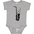 thumbnail image 3 of Inktastic Saxophone Musician Band Gift Idea Boys or Girls Baby Bodysuit, 3 of 5