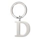 thumbnail image 1 of Llavero de Letra Inicial Uxcell para Hombres y Mujeres A-Z Color Plata Letra D, 1 of 7