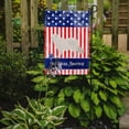 thumbnail image 2 of Carolines Treasures BB8386GF Kuvasz American Flag Garden Size  Small multicolor, 2 of 3