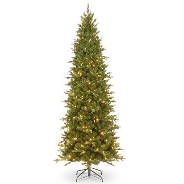 Puleo International 7.5 Pre-Lit Teton Pine Artificial Christmas Tree ...