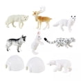 thumbnail image 1 of Figuras de simulación,figuras de juguete de animales polares,conjunto de figuras modelo,decoración de escritorio,coleccionista,simulación mini,criatura de plástico,,estatuas, 1 of 8