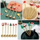 thumbnail image 5 of 6 uds cuchara navideña cucharas agitadoras navideñas cucharas de café de acero inoxidable cucharas navideñas, 5 of 5