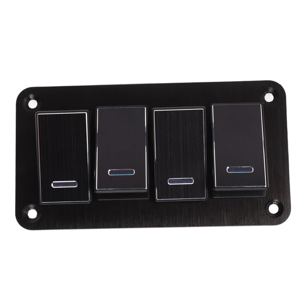Panel de Interruptor de Balancín, Panel de Interruptor Impermeable 3 pin de Cablado para Automóviles para Automóviles