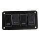 thumbnail image 1 of Panel de Interruptor de Balancín, Panel de Interruptor Impermeable 3 pin de Cablado para Automóviles para Automóviles, 1 of 7