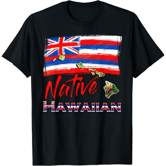 Hawaiian Islands Hawaii Flag Native Hawaiian Unisex T-Shirt for Men Women