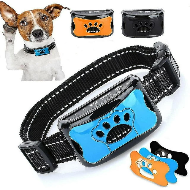Collar para perro Miofth 3 In1, dispositivo de ladrido excesivo, seguro, inofensivo, antiladrido, entrenamiento humano y antiladrido para razas pequeñas, medianas y grandes kaili Sencillez