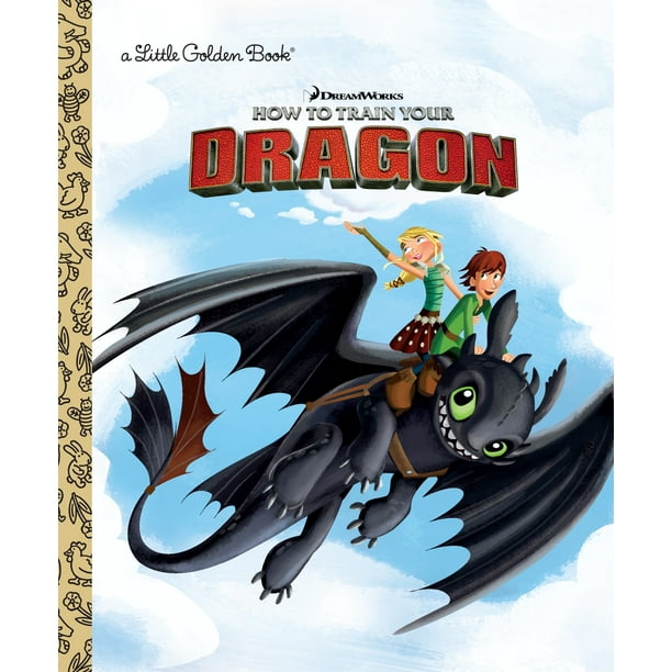 Little Golden Book DreamWorks How to Train Your Dragon