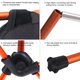 thumbnail image 5 of Silla de Camping Plegable Ultraligera BRILLAR Portátil Resistente Capacidad 135 kg, 5 of 5