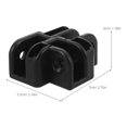 thumbnail image 2 of IDEANATEGRATE Conector Para De Toldo Y Sombrilla En Plástico Negro Ideal Para Exterior, 2 of 8