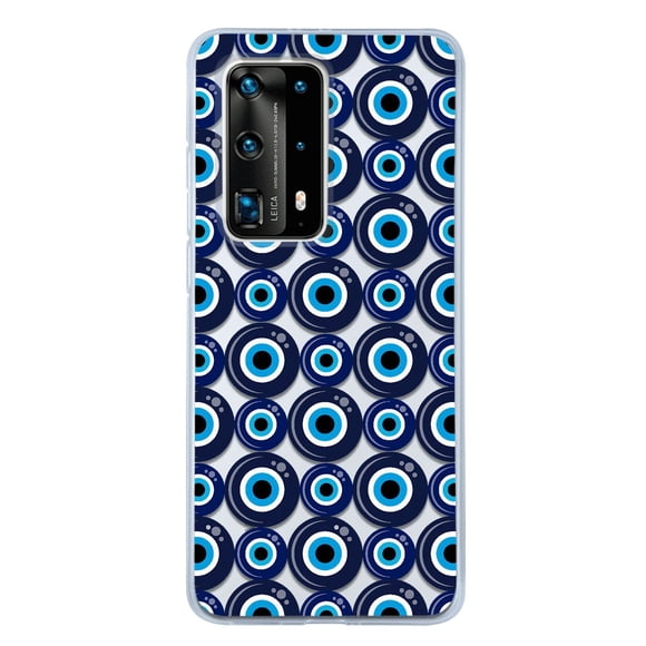 Funda Antigolpes para Huawei P40 Pro Plus InstaCase Ojo Turco Azul