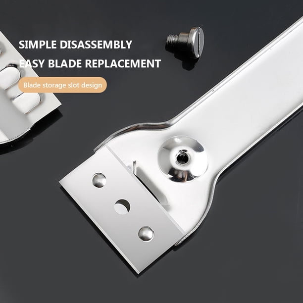 Pala De Limpieza Limpiador Vitrocerámica Removedor Raspador Descontaminación creativa Raspador Accesorios de cocina Hugtrwg Libre de BPA