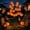 D, variant on Solar Halloween Stake Light, LED Pumpkin Bat Spider Web Garden Light, Outdoor Pathway Light with Auto On/Off for Yard, Lawn, Walkway, Porch, Halloween Decor