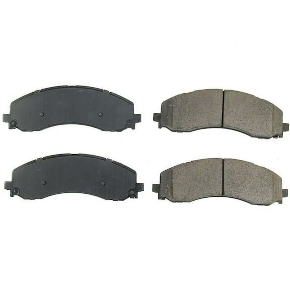 Front Brake Pad Set - Compatible with 2019 - 2023 Ram 2500 2020 2021 2022