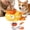 White, variant on Fizzibud Cat Treat Toy, Duck-Shaped Interactive Treat Dispenser & Slow Feeder for Cats & Dogs, Puzzle Toy for Healthy Eating & IQ Training