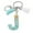 Personalized Crystal Keychain Under $5 a11, variant on Green Tassel Letter Keychain, Personalized Acrylic Keychain for Women, Crystal Drop Glue Jewelry Pendant, Boho Style Bag Charm for Backpack Purse Keys