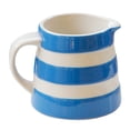 thumbnail image 3 of Apto para lavavajillas, taza de con rayas blancas y azules de cerámica, taza para leche, oficina en hogar S perfecl Taza blanca con rayas azules, 3 of 8