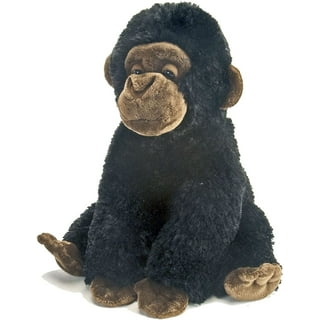 LEHU Gorilla Plush Stuffed Animals, Soft Stuffed Gorilla Plush Toy, Plush  Animals Gorilla Plush,Gifts for Kids (Black,11.8 Inches)