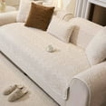 thumbnail image 5 of Washable Non-Slip Plush Sofa Cover for 3-Seater Couches | Thick Soft Material | 180x70cm Size | 1-Piece Set, 5 of 6