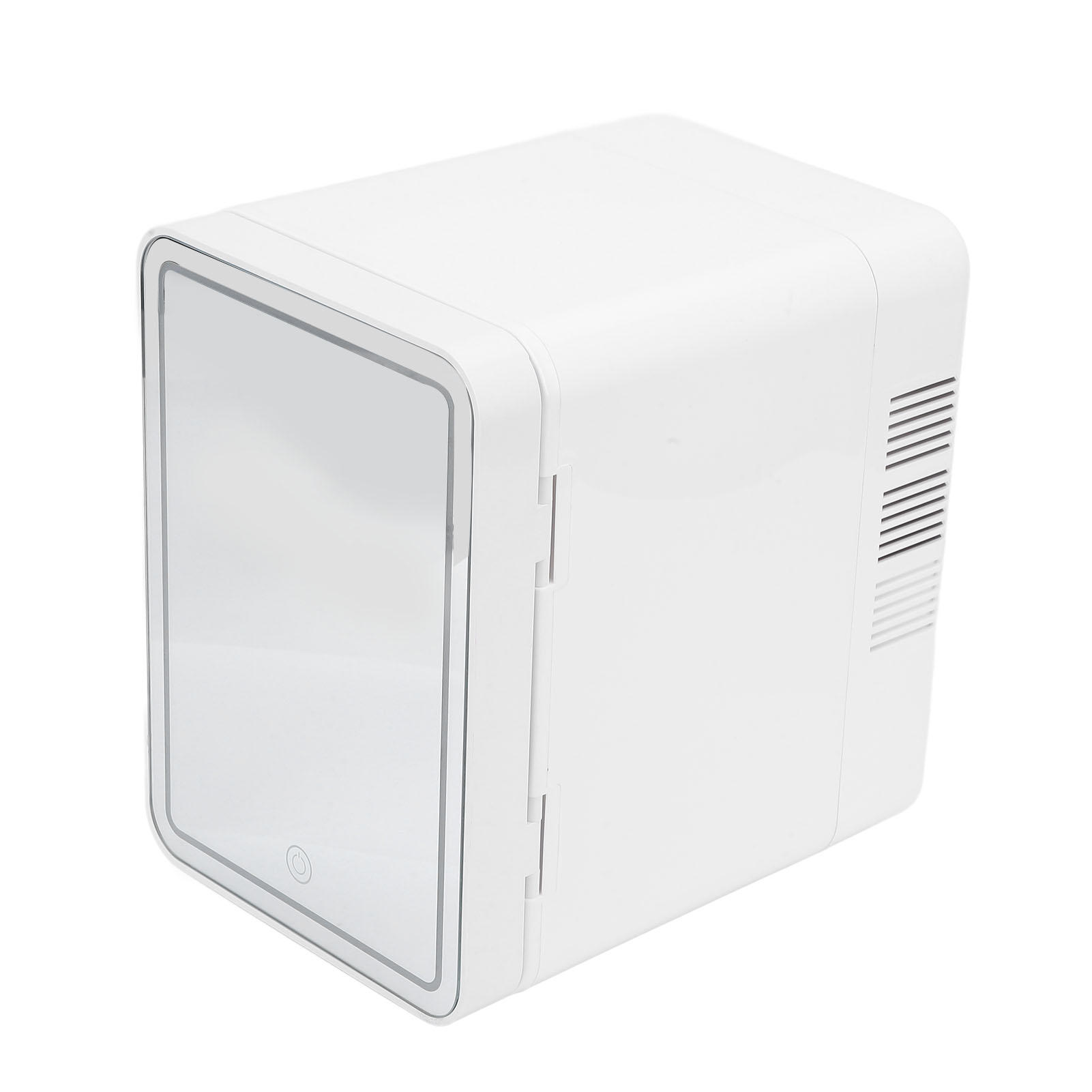 Mini Frigo Beauté Avec Miroir LED – 6 Litres, Portable, 3 Niveaux De Lumière, Pour Soins Et Maquillage – Adaptateur Maison/voiture
