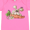thumbnail image 4 of Inktastic Ladybugs and Bunny Rabbit with Carrot Boys Baby Bodysuit, 4 of 5