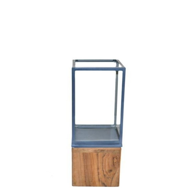8 x 8 x 20.25 in. Lantern Wood Pillar, Small