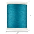 thumbnail image 6 of (3 pack) Hello Hobby Peacock Blue 100% Polyester All Purpose Thread, 300 Yards, 6 of 6