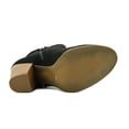 thumbnail image 5 of Style & Co Jamila  Women  Round Toe Canvas Black Ankle Boot, 5 of 5