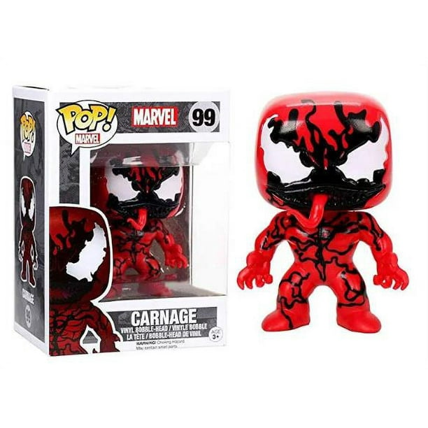 FUNKO Pop-figuras de acción de Venom CARNAGE para niños, modelos de colección de VENOM CARNAGE #371 #678 #517 #888 #889, regalos de cumpleaños