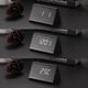 thumbnail image 3 of Despertador Digital De Madera Led Triangle Usb/Aaa Single Show Led Eigraketly HA025608-01, 3 of 5