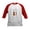 Red/White, variant on CafePress - Fiddle (Full) Patent Kids Baseball Jersey - Kids Cotton Baseball Jersey, 3/4 Sleeve Shirt