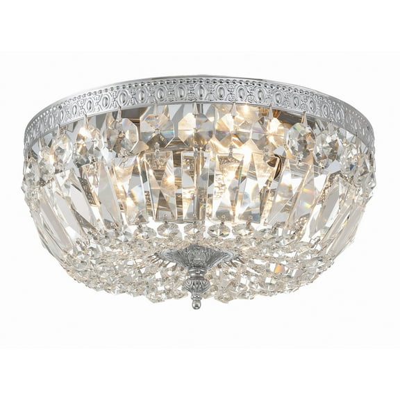 Crystorama Lighting - Three Light Ceiling Mount - Ceiling Mount - Three Light