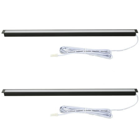 

2 Pcs LED Closet Light Bar Shelf Showcase Display Lighting Inductive Charging Cabinet Kitchen Lamp