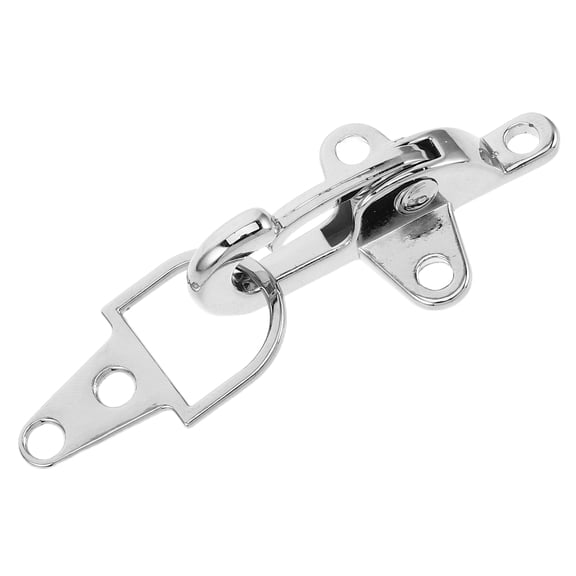 KONTONTY  2 Sets Sweater Shawl Clips Cloak Clasp Fasteners Sew Silver