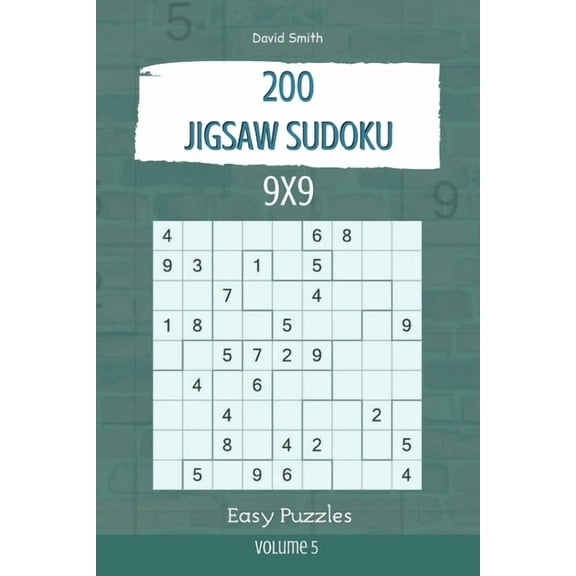 Jigsaw Sudoku - 200 Easy Puzzles 9x9 vol.5