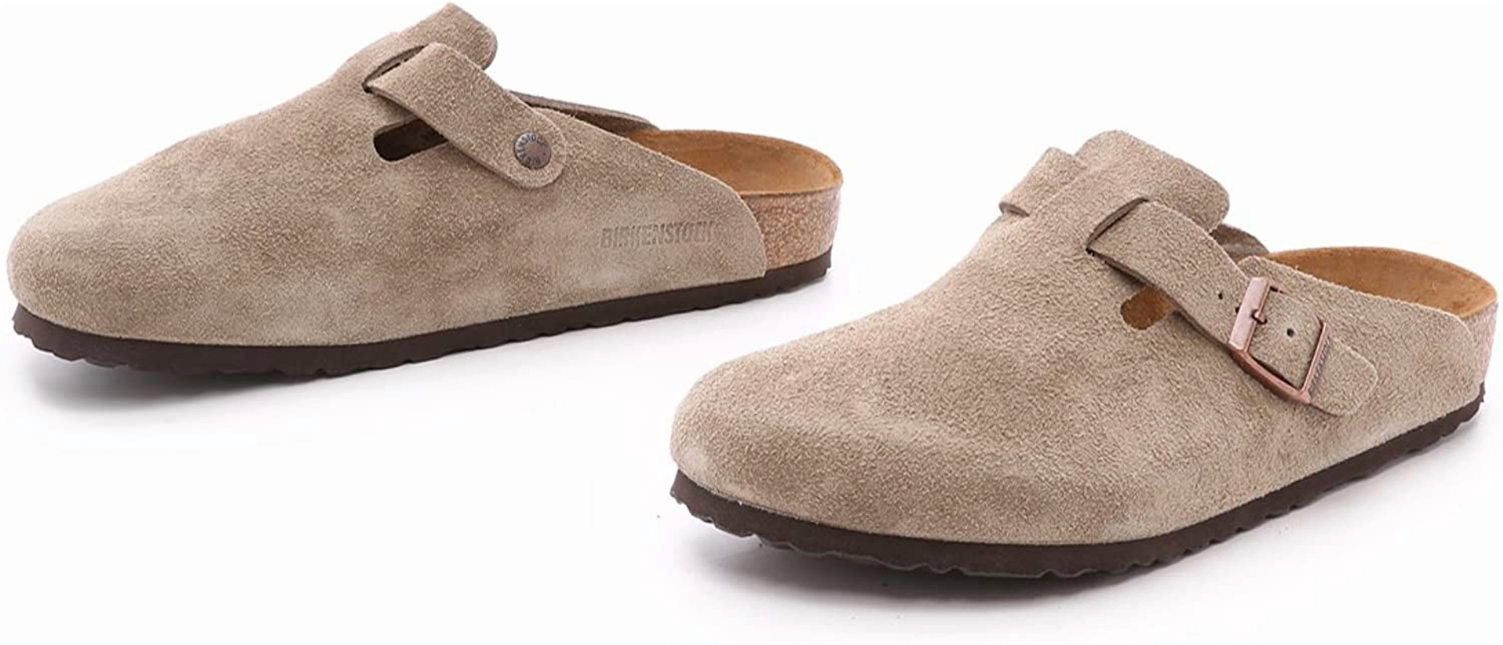BIRKENSTOCK Unisex Adult EU 45 Narrow (Men 12-12.5) 560773 Taupe Suede