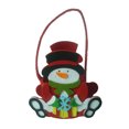 thumbnail image 1 of Bolsa de dulces navideña creativa Bolsa de regalo para Bolsa de tela de fieltro para de Año Nuevo Monigote de nieve Sunnimix Bolsa de merienda de dulces navideños, 1 of 6