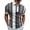 Gray, variant on MLQIDK Men's Casual Striped Lightweight Zip Collared Polo Shirt Short Sleeve Breathable Comfort Fit Leisure Polos for Men Hot Pink 3XL